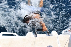 Checking out the landscape on the way to Serruier